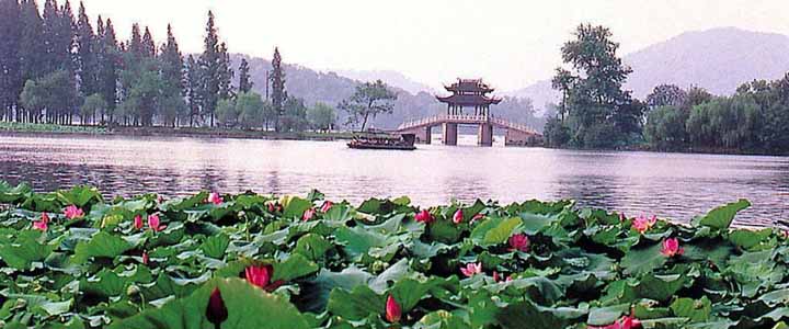 West Lake of Hangzhou in Summer 